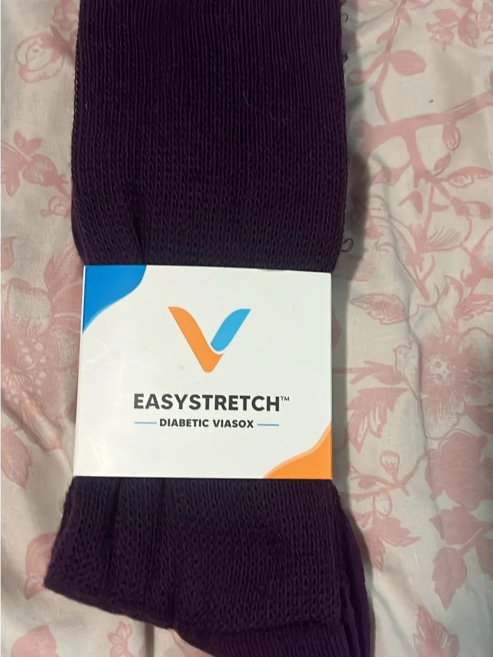 Royal Purple X-Large Easystretch Socks